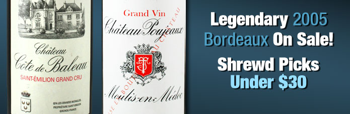 Legendary 2005 Bordeaux on Sale