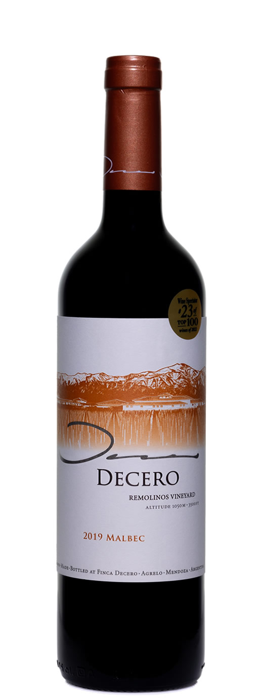 2019 Finca Decero Malbec Remolinos Vineyard