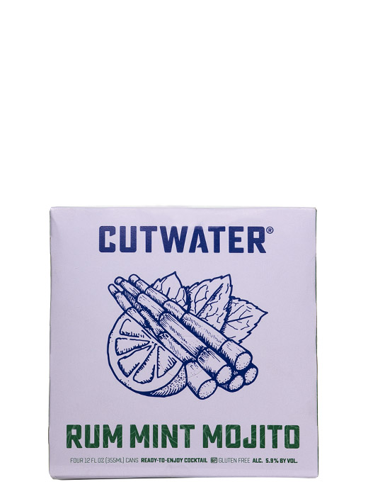 Cutwater Rum Mint Mojito 4pk Cans