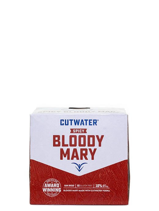 Cutwater Spicy Bloody Mary 4pk Cans