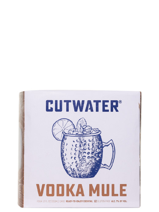 Cutwater Vodka Mule 4pk Cans