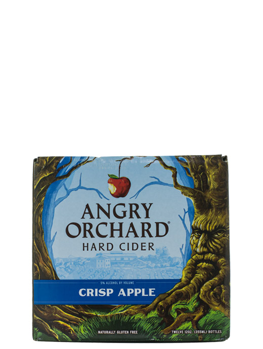Angry Orchard Crisp Apple Hard Cider 12pk Bottles