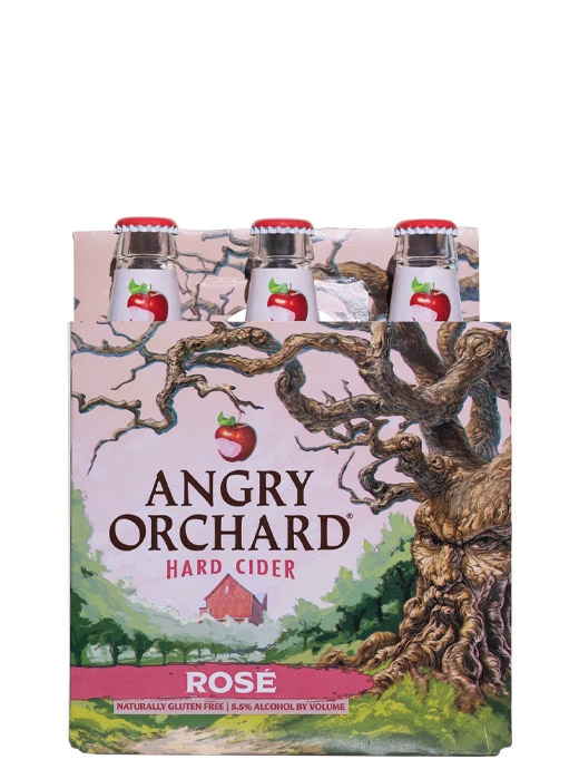 Angry Orchard Rose Hard Cider 6pk