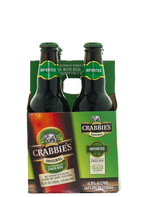 Crabbie's Original Alcoholic Ginger Beer 4pk