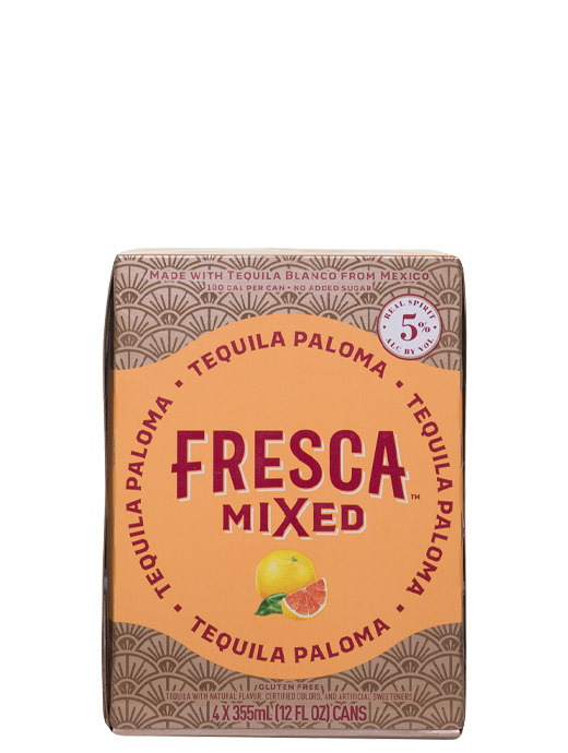 Fresca Mixed Tequila Paloma 4pk Cans