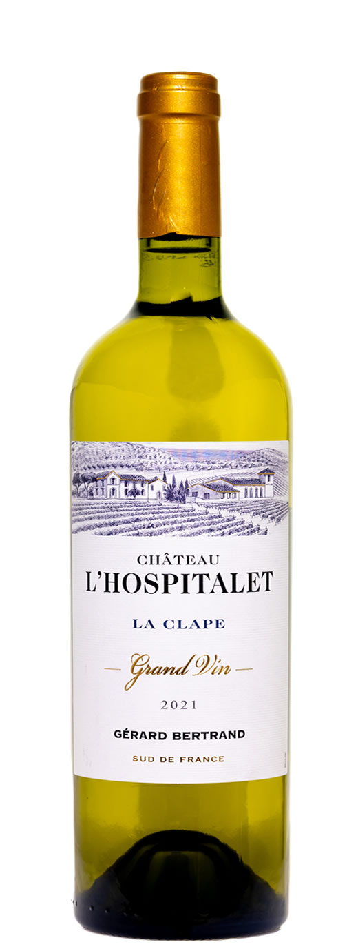 2021 Gerard Bertrand Chateau l'Hospitalet Grand Vin La Clape Blanc
