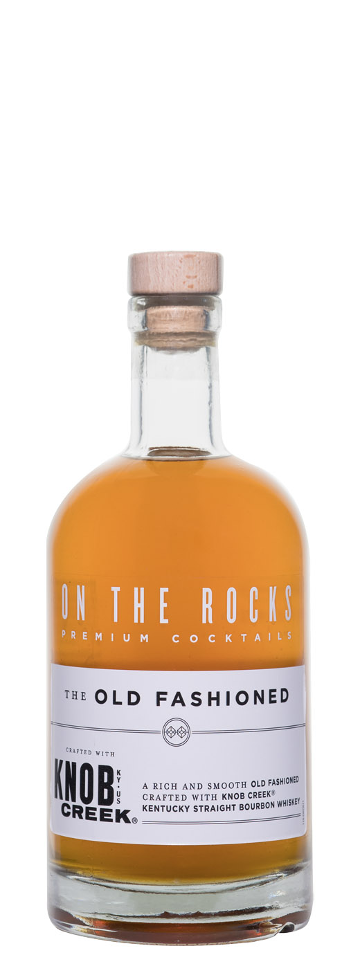 On The Rocks The Old Fashioned Cocktail With Knob Creek Bourbon
