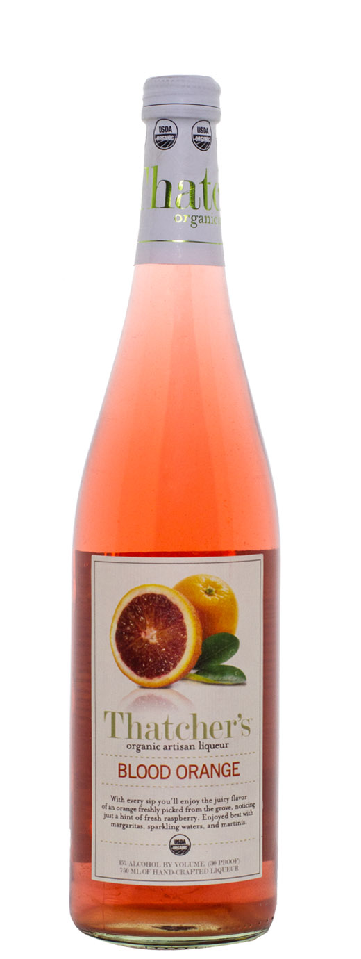 Thatcher's Organic Blood Orange Liqueur