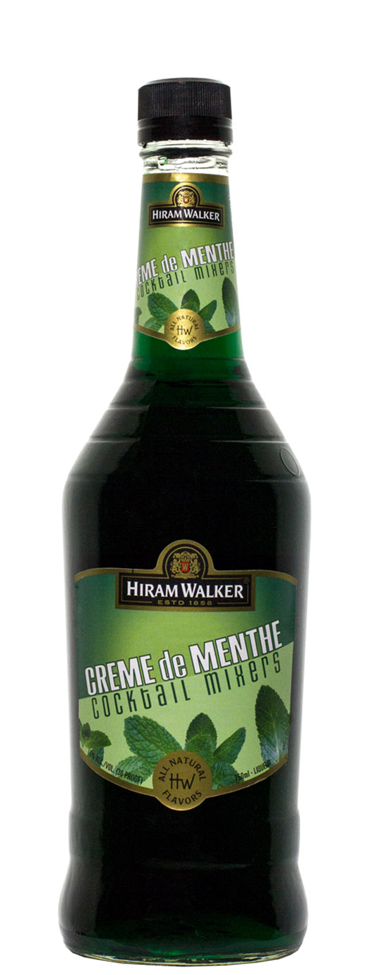 Hiram Walker Creme de Menthe Green Cocktail Mixer