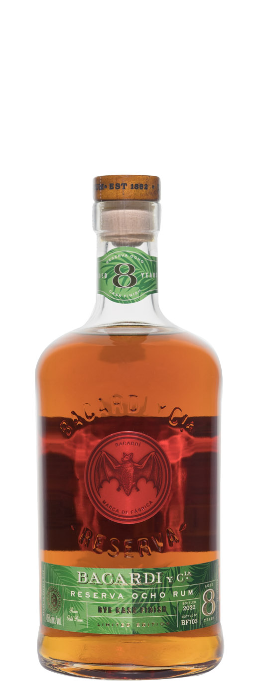 Bacardi Reserva Ocho Rye Cask Finish Rum