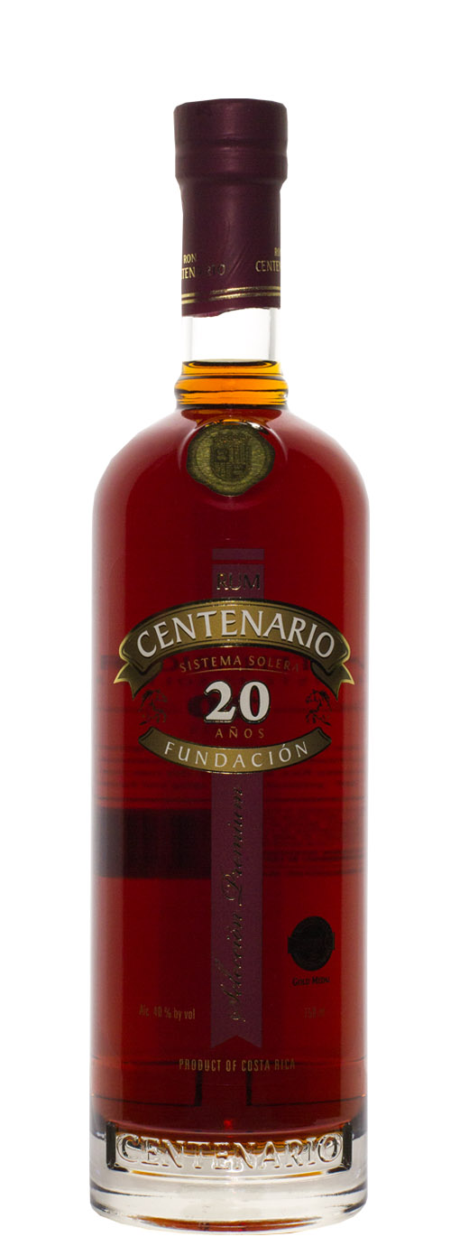 Ron Centenario 20yr Fundacion XX Anos Rum