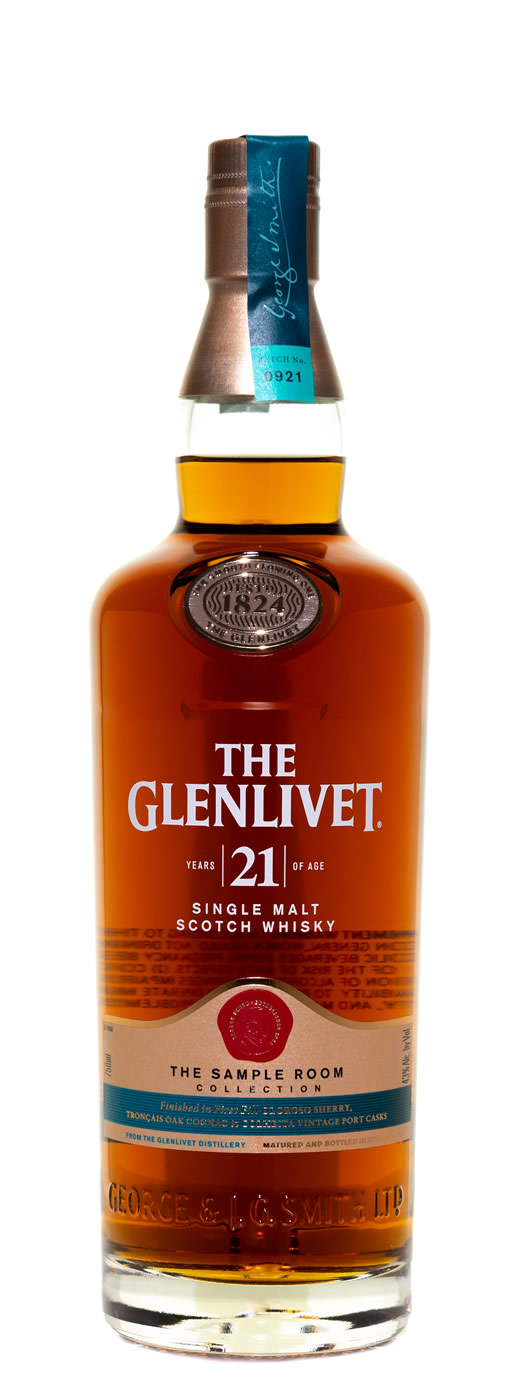 The Glenlivet 21yr The Sample Room Collection Single Malt Scotch