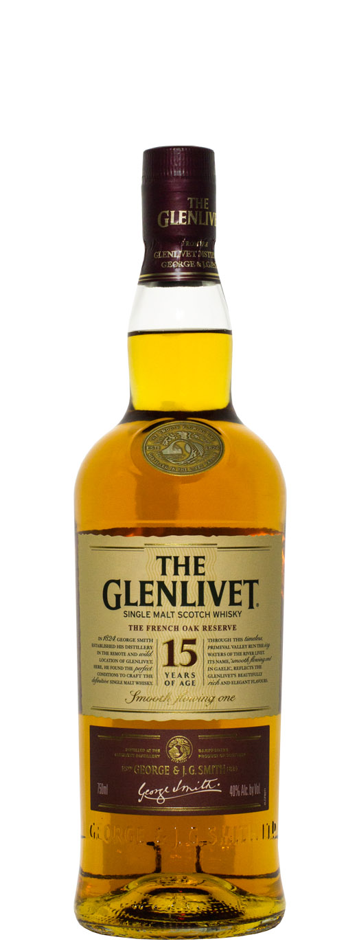 The Glenlivet French Oak 15yr Single Malt Scotch