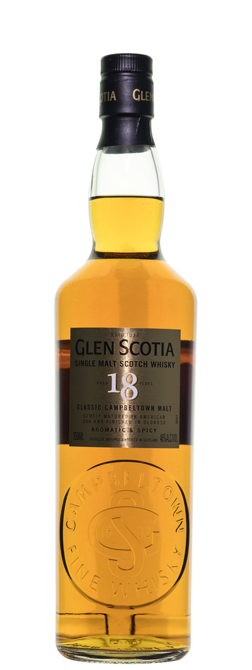 Glen Scotia 18yr Single Malt Scotch Whisky