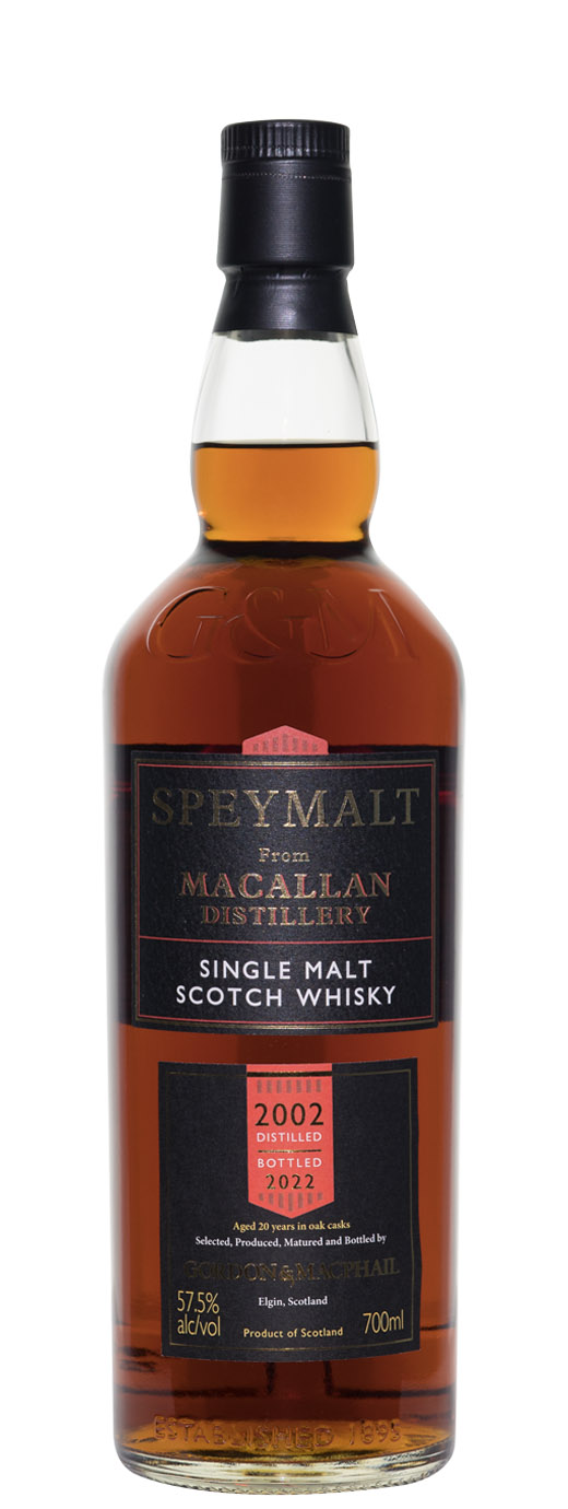 Gordon & MacPhail Speymalt Macallan Cask 2002 20yr Cask 1181 Single Malt Scotch Whisky (700ml)