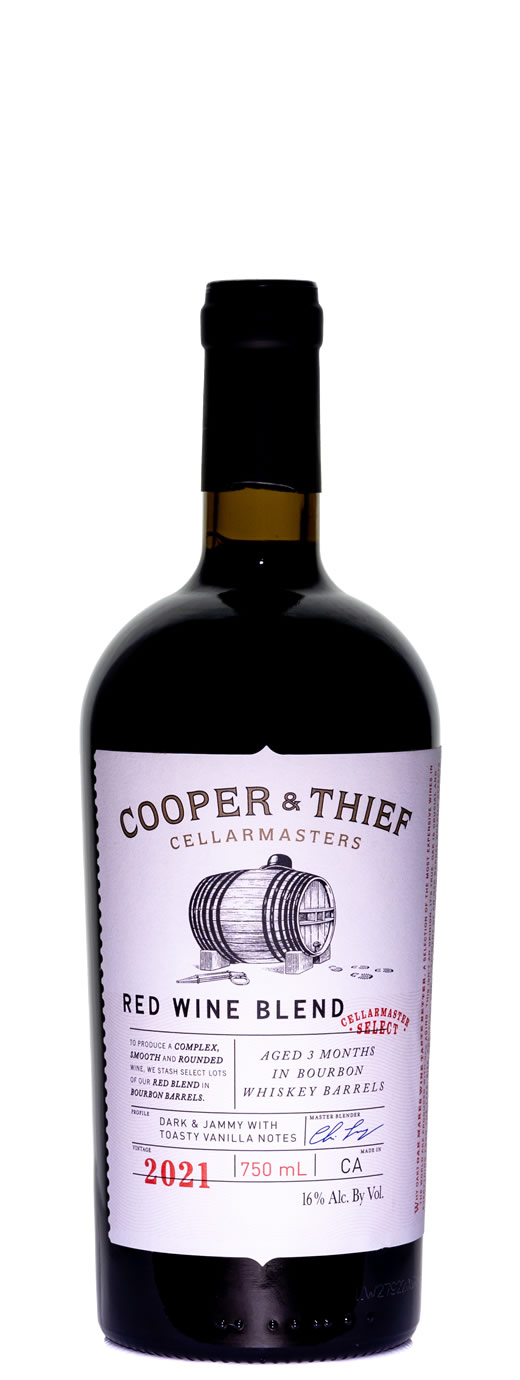 2021 Cooper & Thief Red Wine Blend Aged in Bourbon Barrels