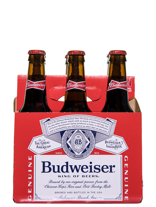 Budweiser 6pk Bottles