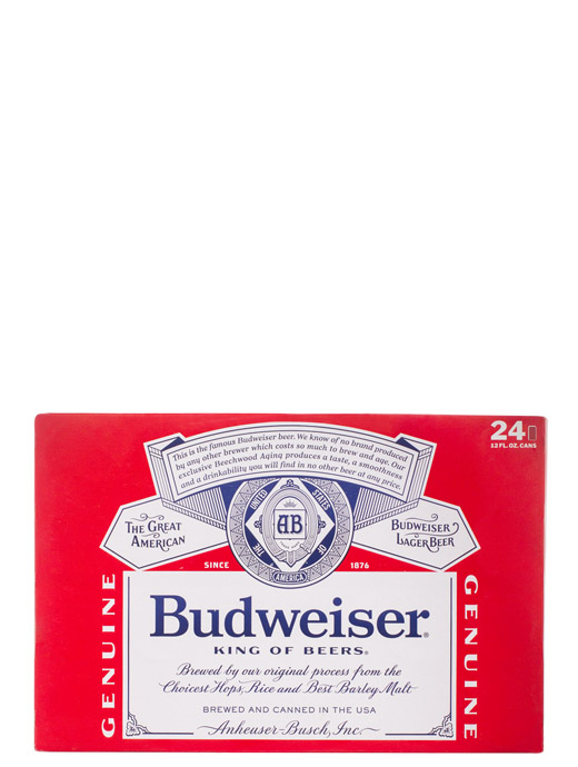 Budweiser 24pk Cans
