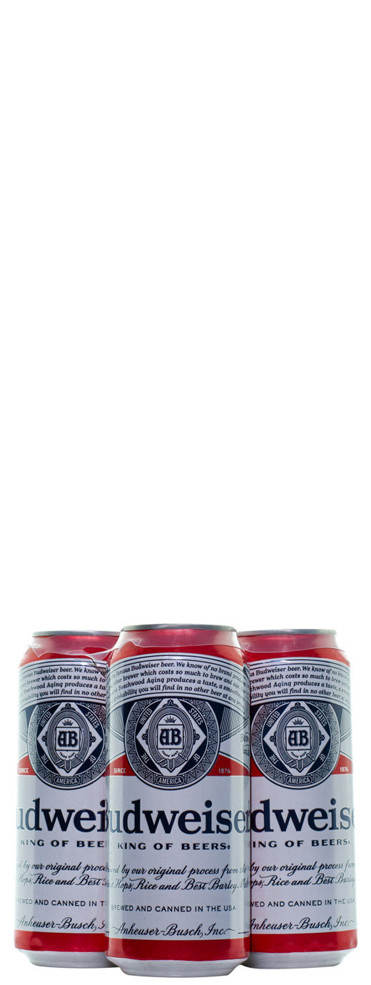 Budweiser 16oz 4pk Cans