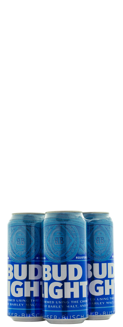 Bud Light 16oz 4pk Cans