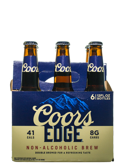 Coors EDGE Non-Alcoholic 6pk Bottles