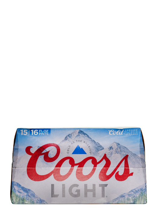 Coors Light 16oz Aluminum 15pk