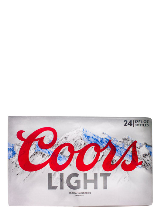 Coors Light 24pk Bottles