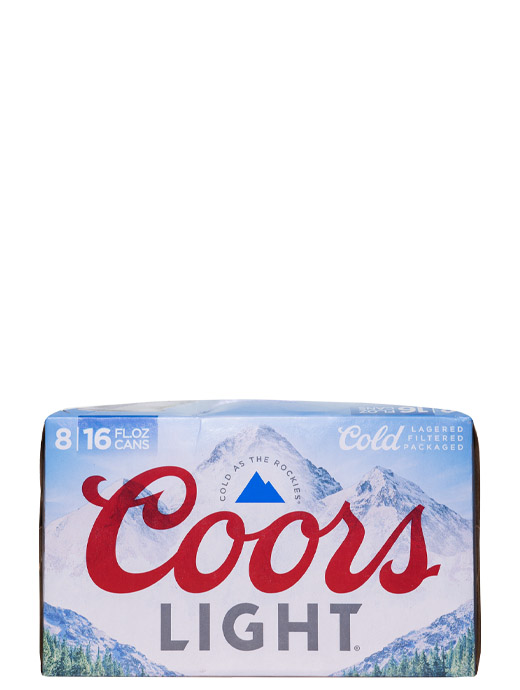 Coors Light 8pk Cans