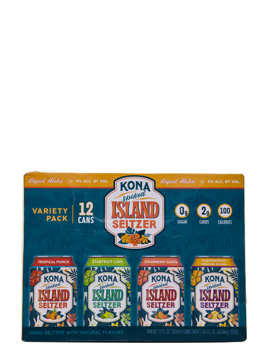 Kona Spiked Island Seltzer Variety 12pk Cans