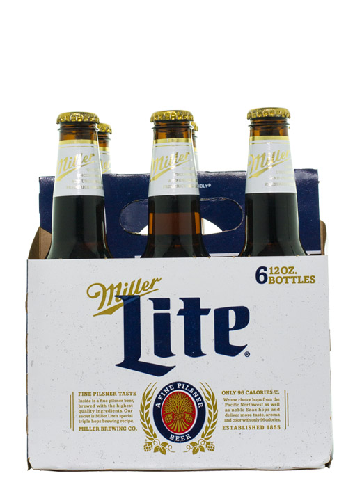 Miller Lite 6pk Bottles