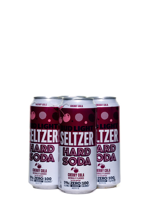 Bud Light Seltzer Hard Soda Cherry Cola 4pk Cans