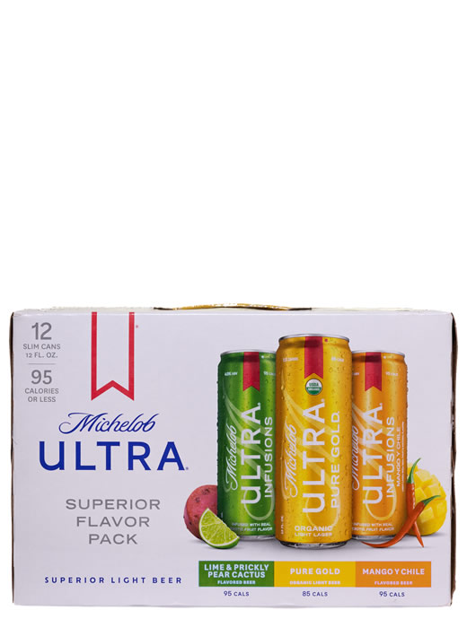 Michelob Ultra Pure Gold & Infusions Organic Variety 12pk Cans