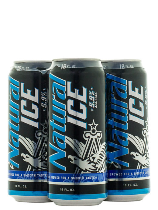 Natural Ice 4pk Cans