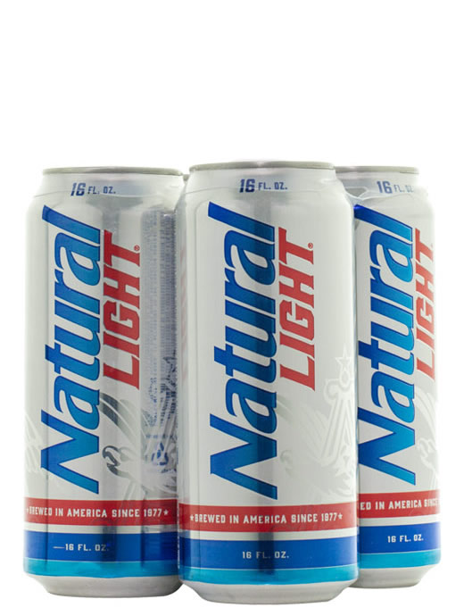 Natural Light 4pk Cans