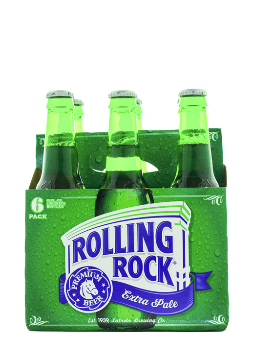 Original Rolling Rock Latrobe Brewing Co Collectible Beer Bottle No Cap