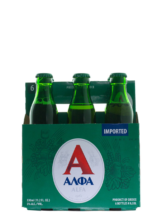 Alfa Greek Lager 6pk