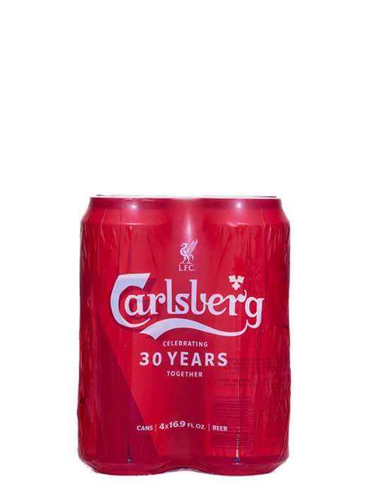 Carlsberg 16.9oz 4pk Cans