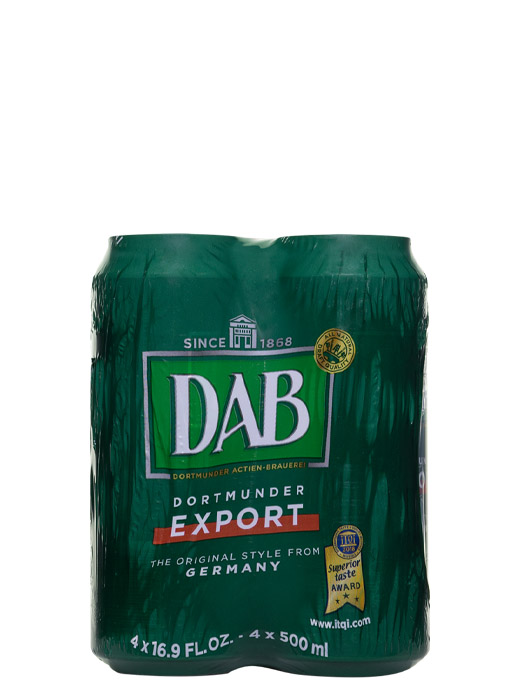 DAB 16.9oz 4pk Cans