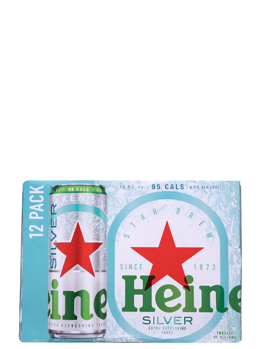 Heineken Silver 12pk Cans