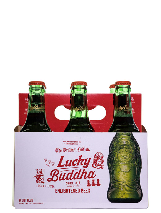 Lucky Buddha Enlightened Beer 6pk