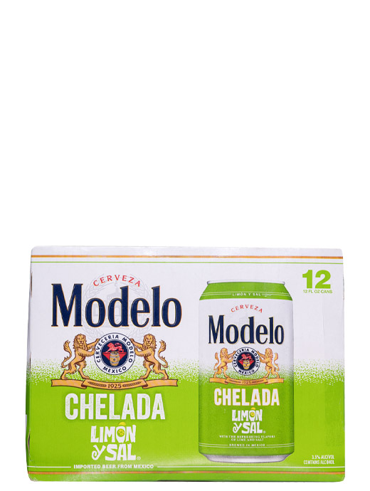 Modelo Chelada Limon y Sal 12pk Cans