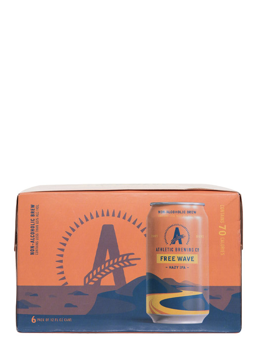 Athletic Brewing Non-Alcoholic Free Wave Hazy IPA 6pk Cans