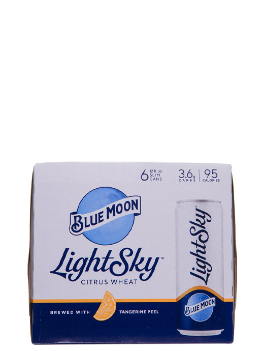 Blue Moon LightSky Citrus Wheat 6pk Cans