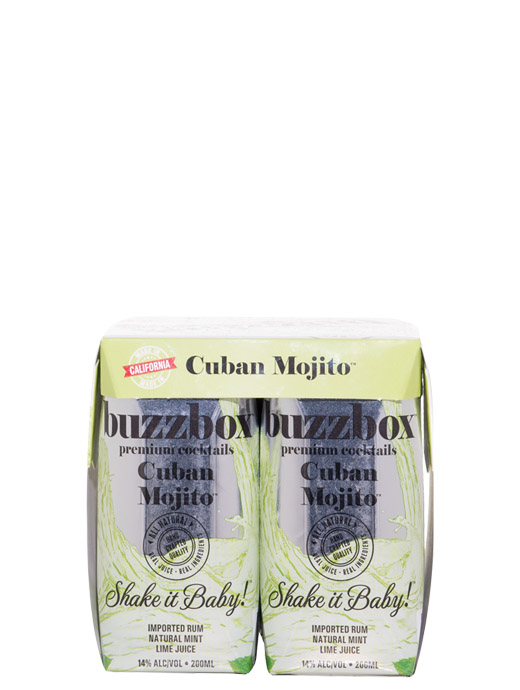 buzzbox Cuban Mojito 4pk