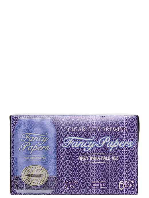 Cigar City Fancy Papers Hazy IPA 6pk Cans