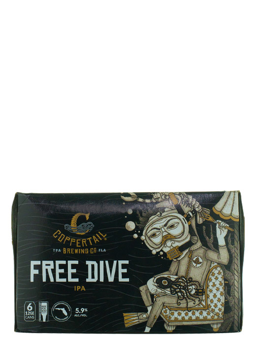 Coppertail Brewing Free Dive IPA 6pk