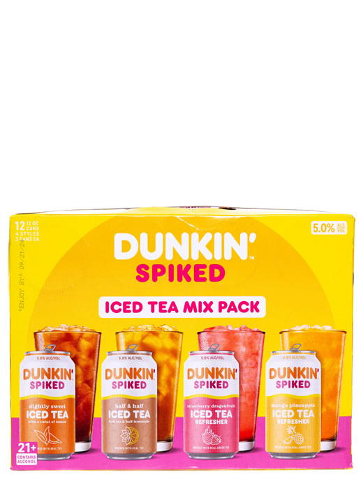 Dunkin' Spiked Iced Tea Mix Pack 12pk Cans