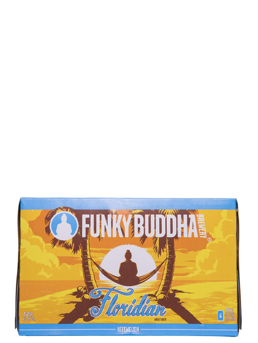 Funky Buddha Floridian Wheat Beer Hefeweizen 6pk Cans