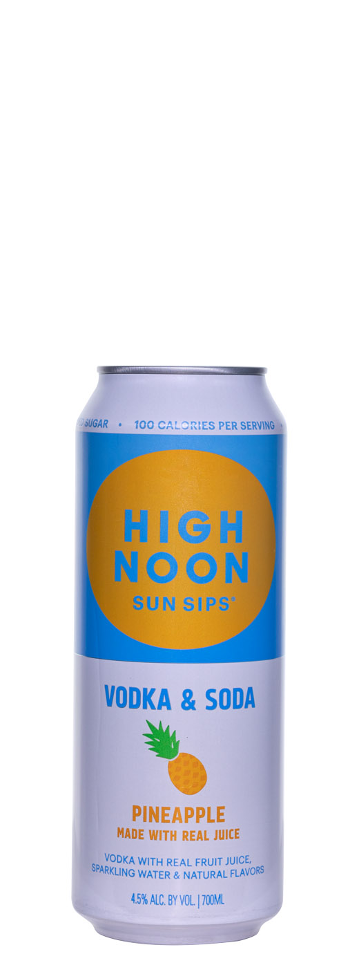 High Noon Sun Sips Pineapple Vodka & Soda 24oz Can