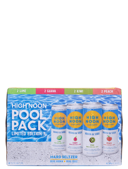 High Noon Sun Sips Pool Pack Variety 8pk